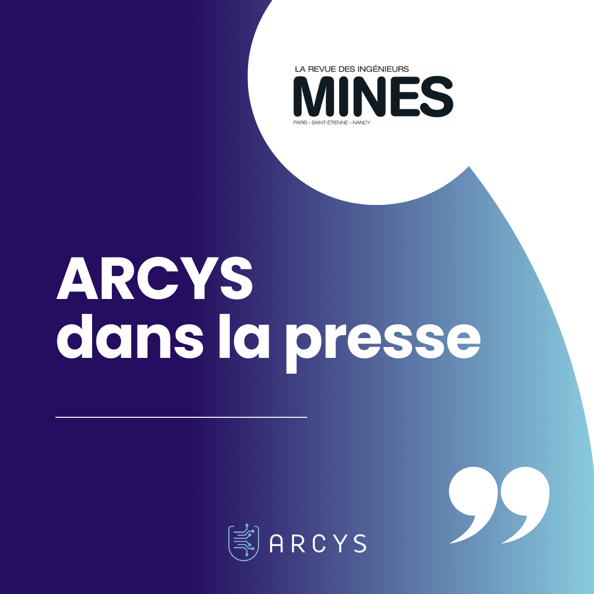 Arcys dans la presse
